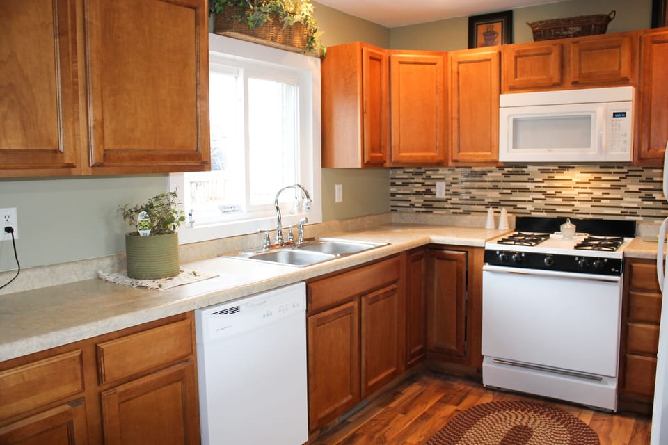 Large kitchen area for entertaining