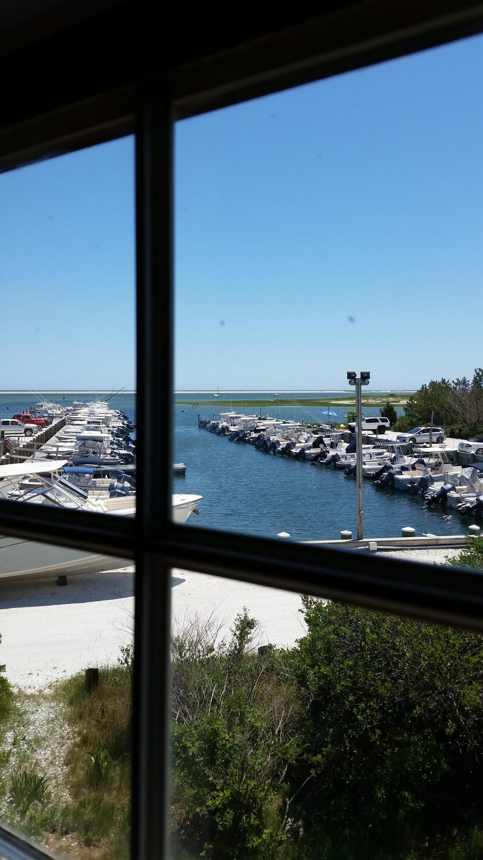 View from upstairs bedrooms