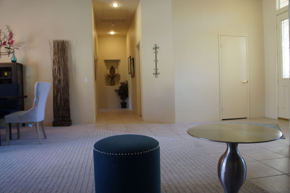 Hallway to master bedroom