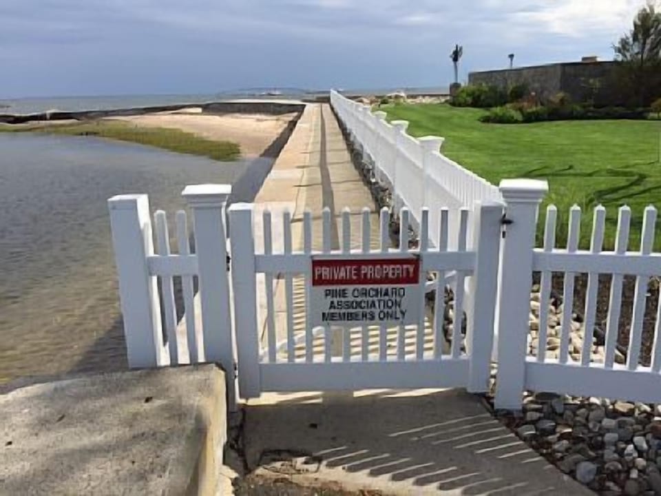 Private beach area.  There are two additional ocean access areas.  