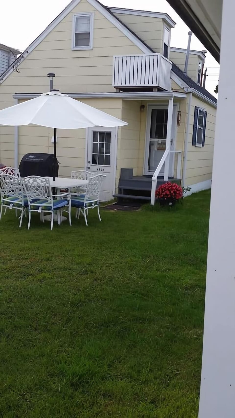 Back yard with patio
