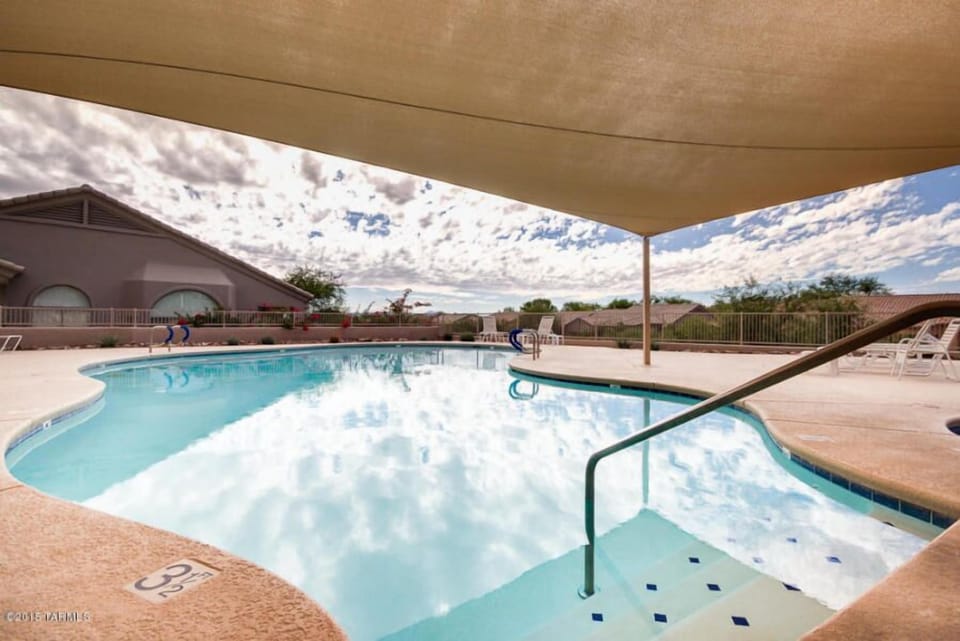 Heated community pool