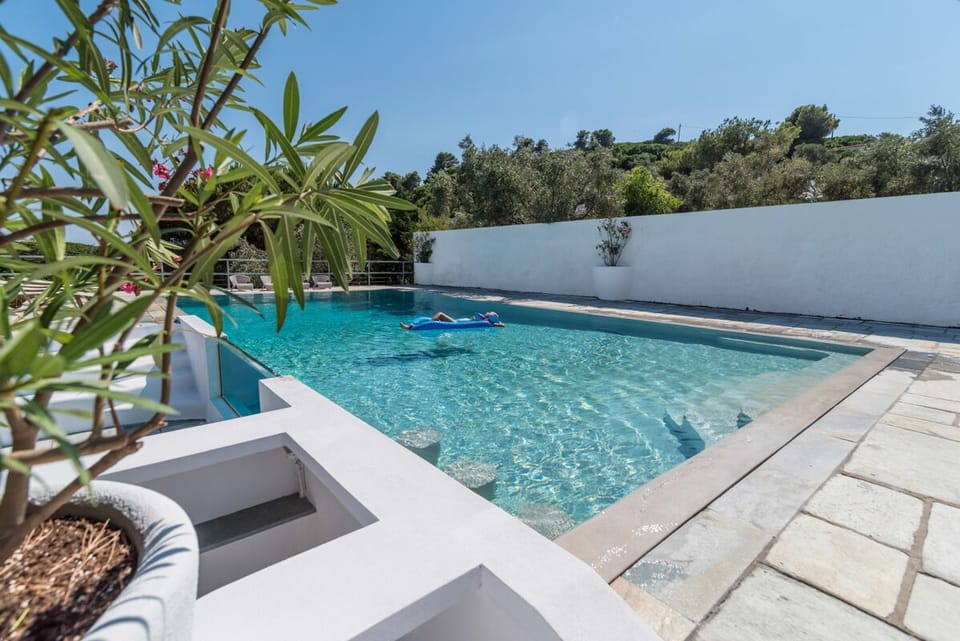 Bar in the main pool Villa Arios Skiathos