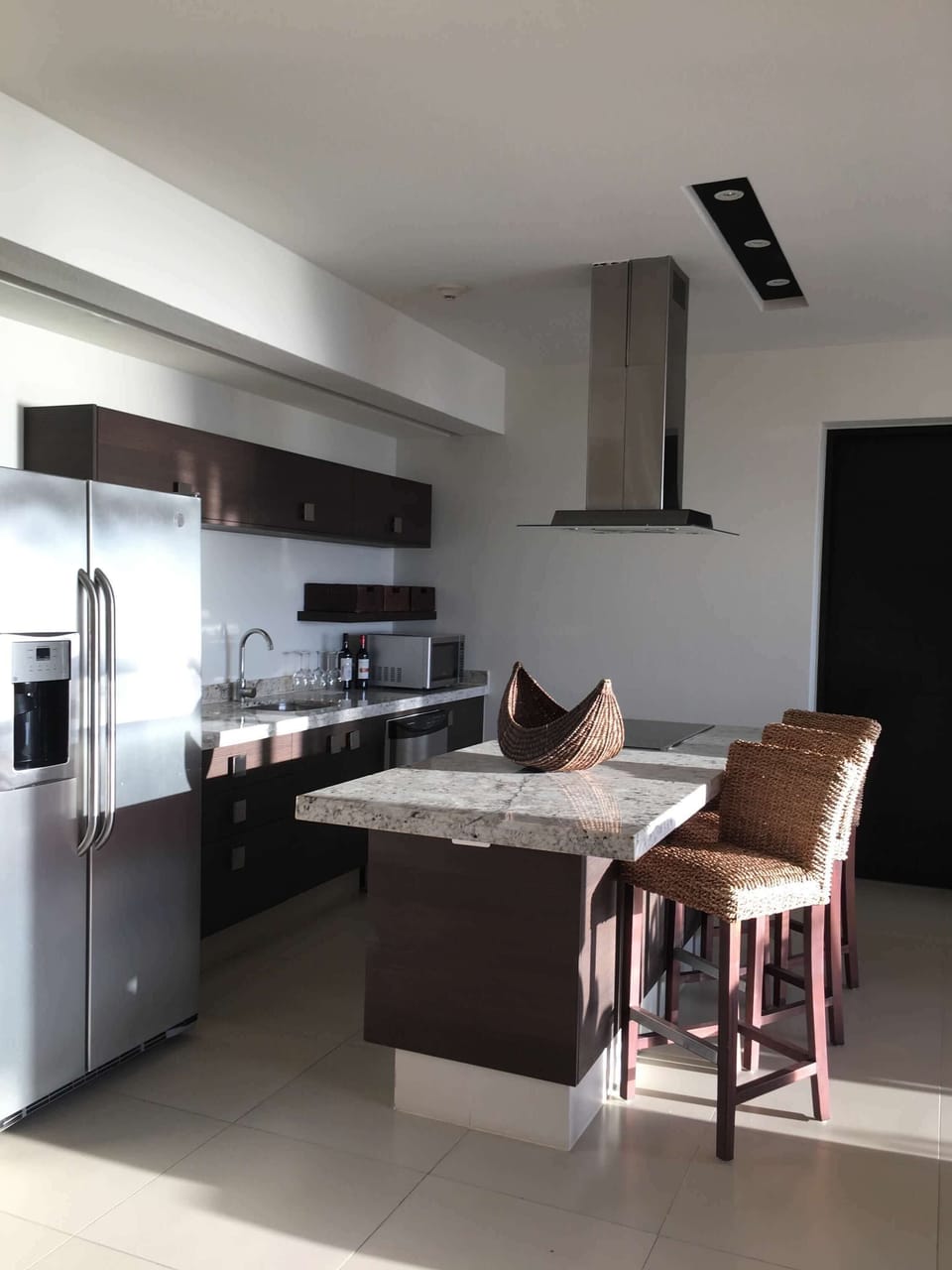 Kitchen. Reserve a private chef services for in-room culinary experiences!