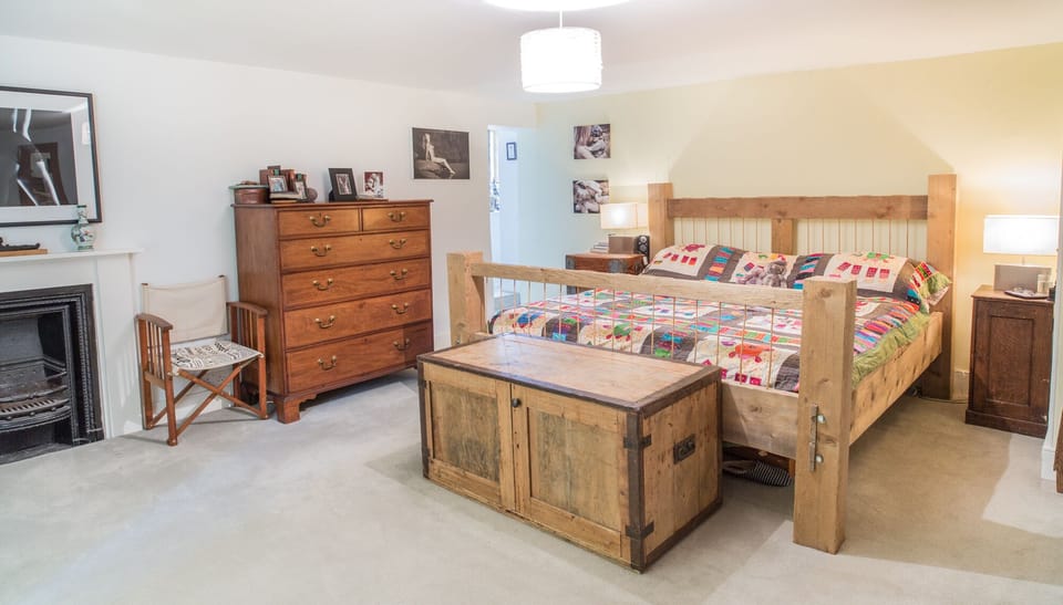 The master bedroom