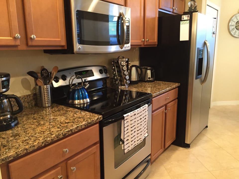 Kitchen - well equipped