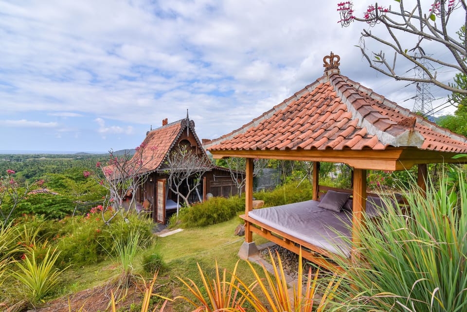 Gazebo with seaview