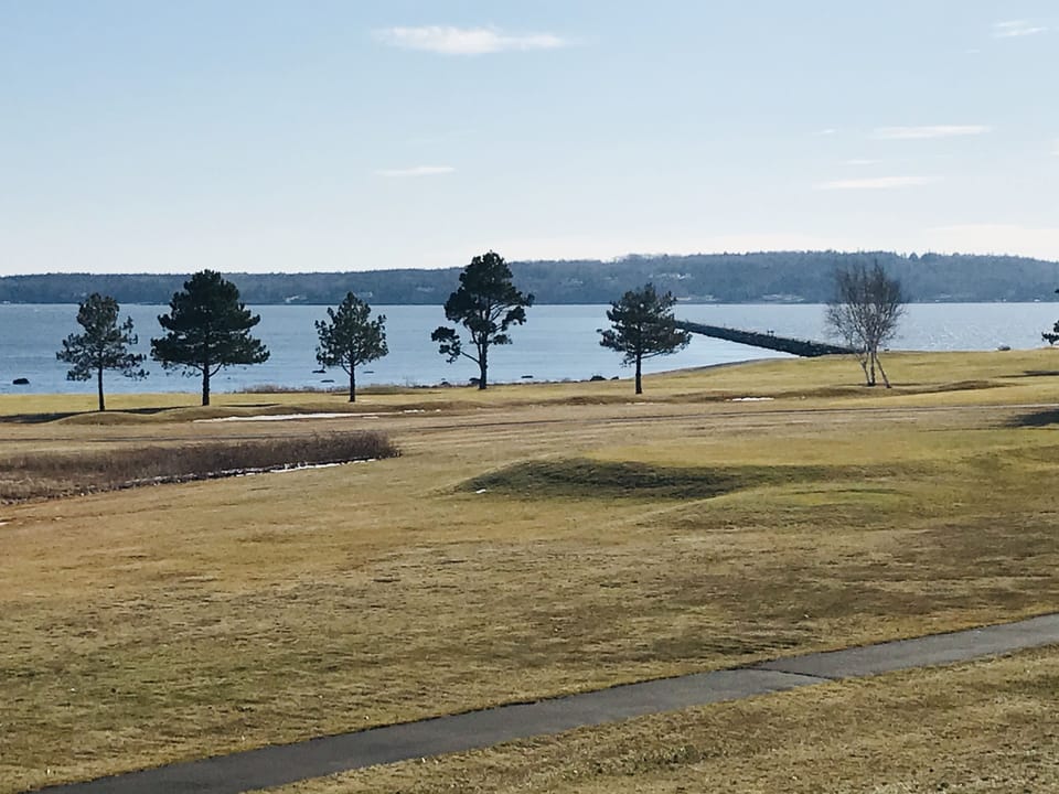 View from deck