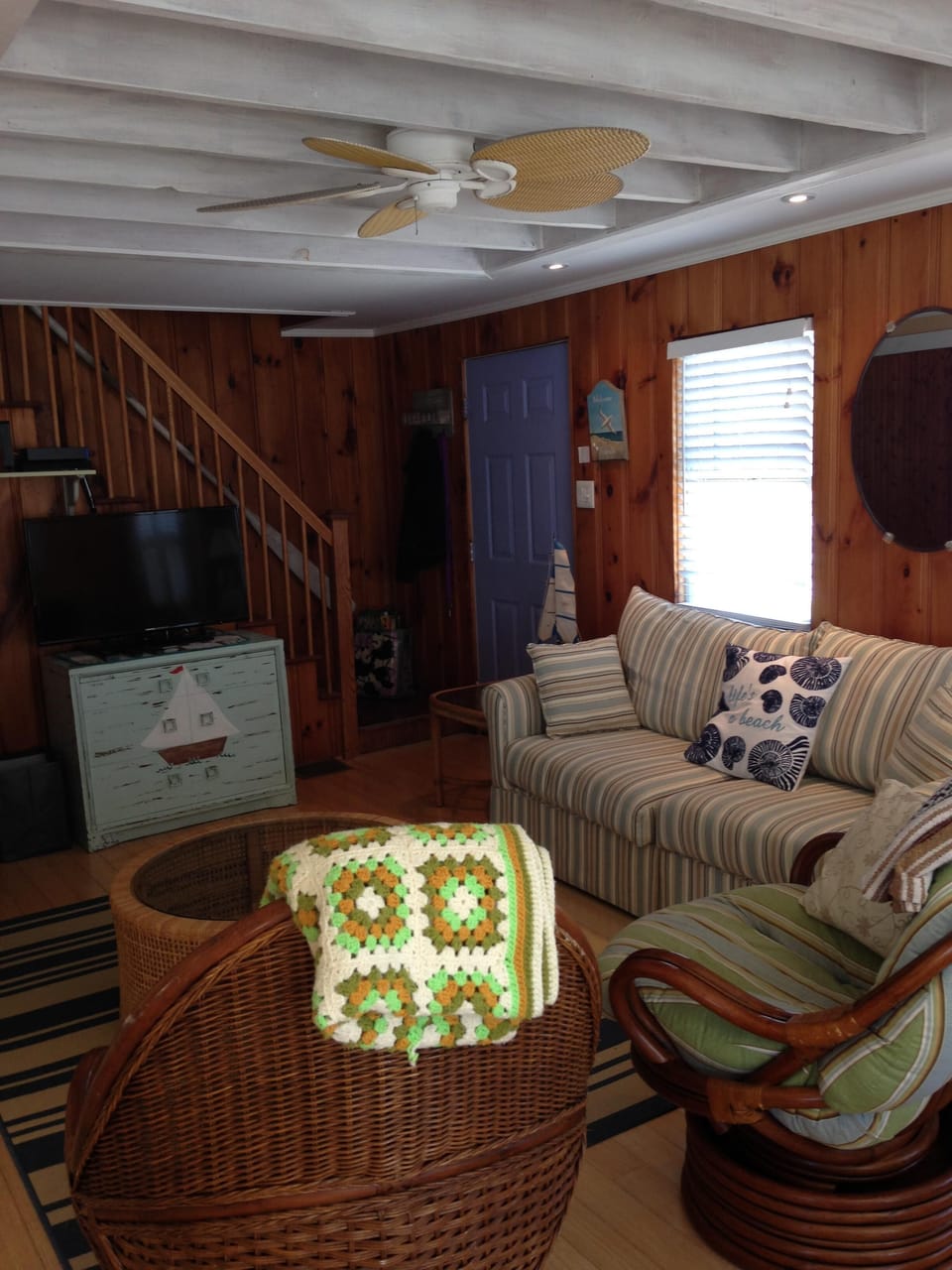 Relax in the sitting room with TV  and DVD Player