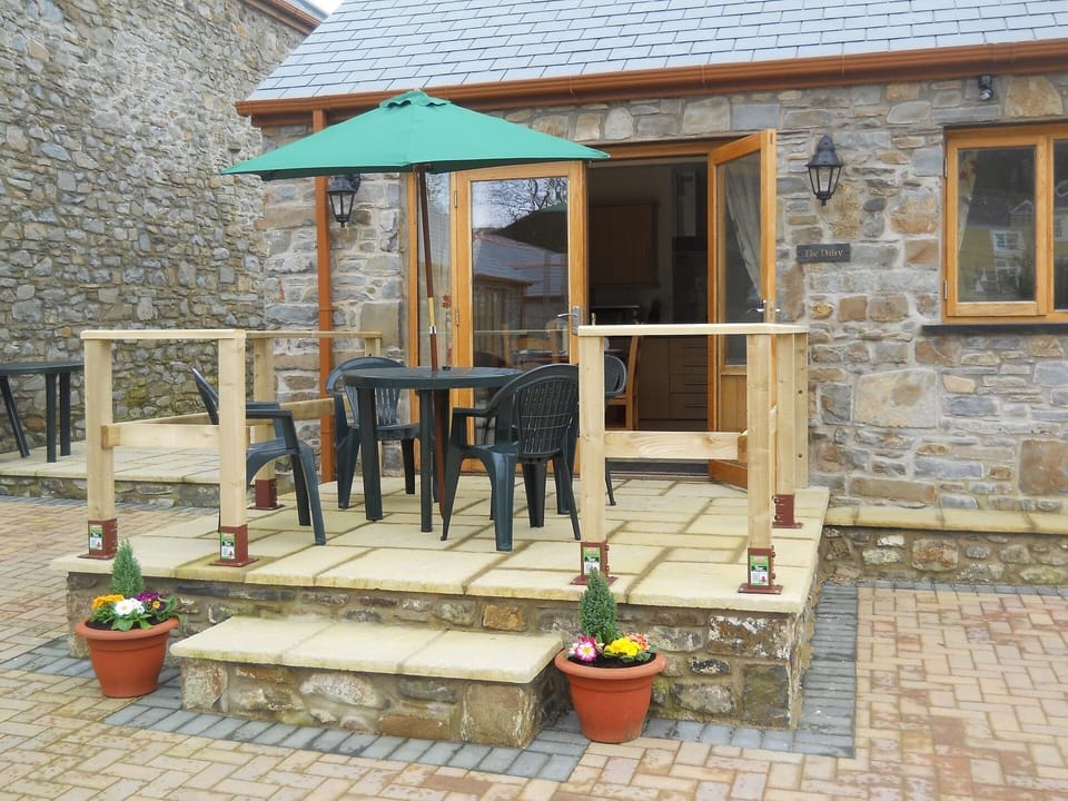 Outside patio