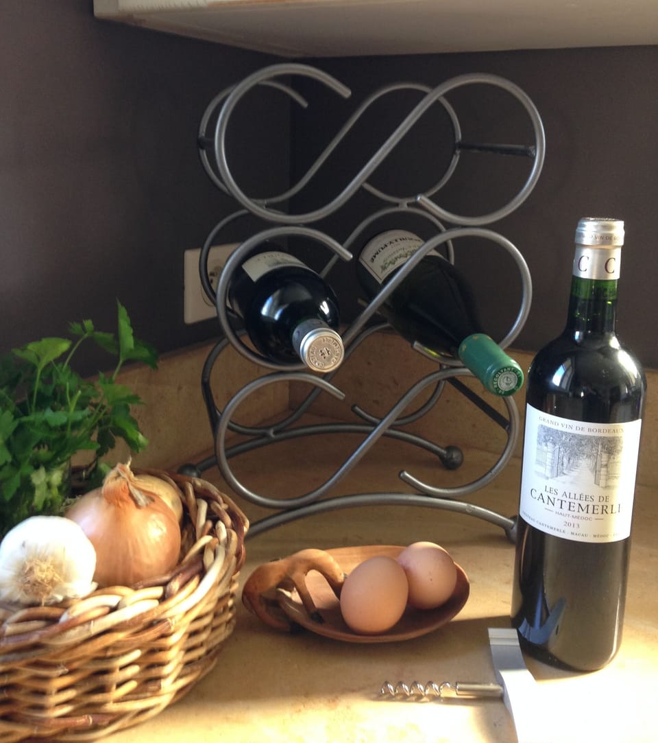 Local St Emilion wine
