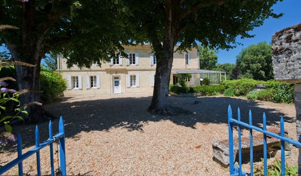 Courtyard and front house