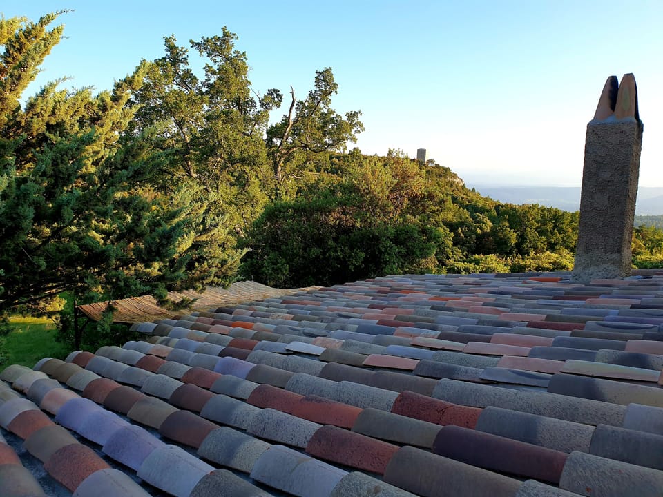 View from the upstairs bedroom