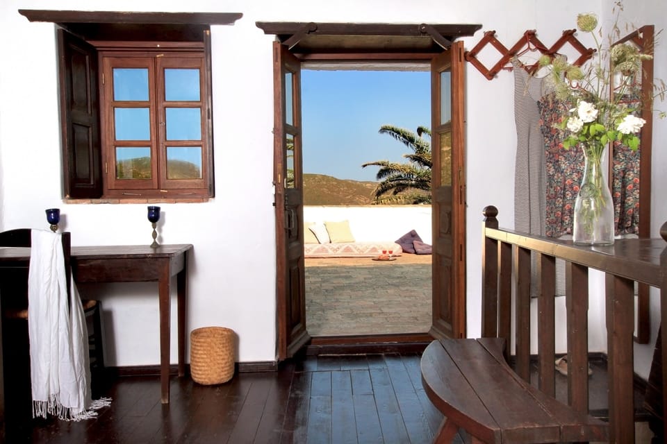 Bedroom 4, terrace view