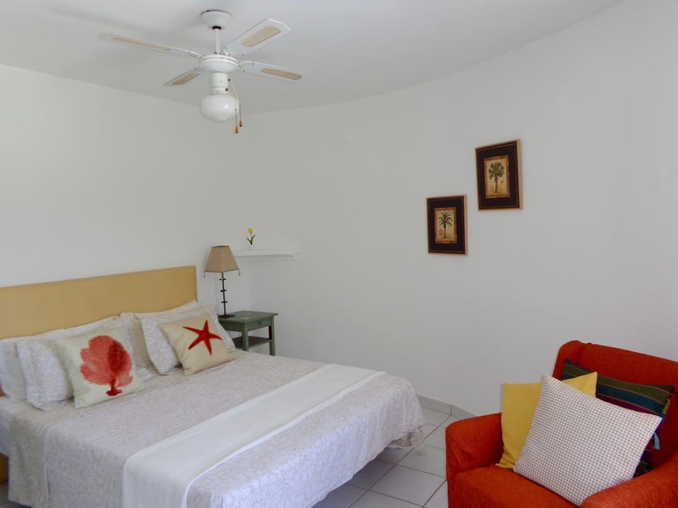 Double bedroom ... each room has a ceiling fan