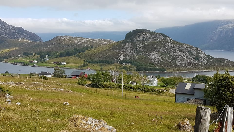 View to "Klitten", the small cliff behind the house