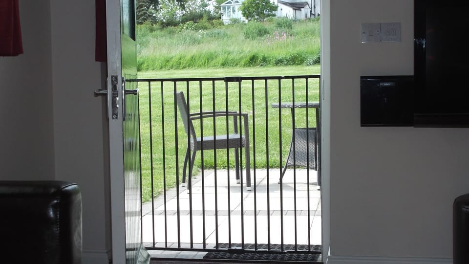 Dog gates can be fitted to Wendy's Wing so you can enjoy having the door open