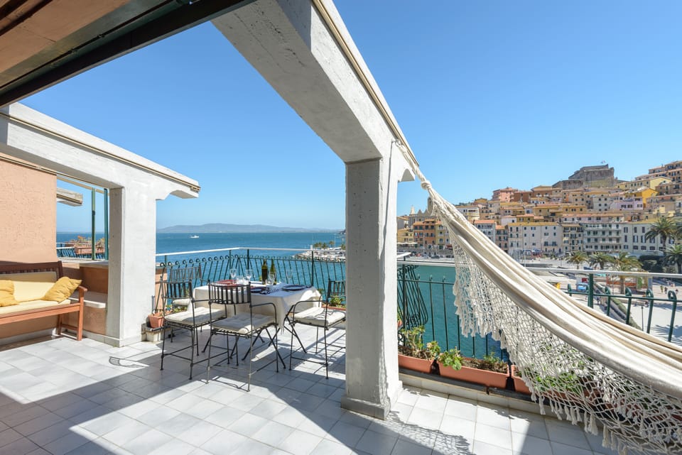 The terrace