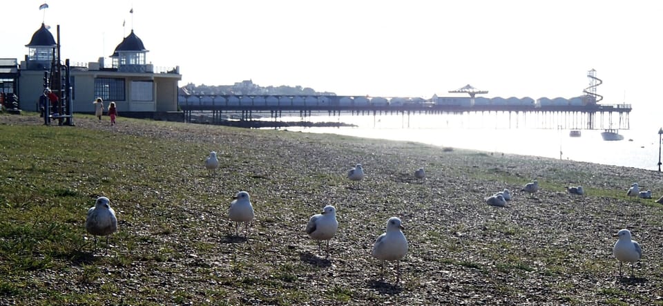 Bandstand and the pier