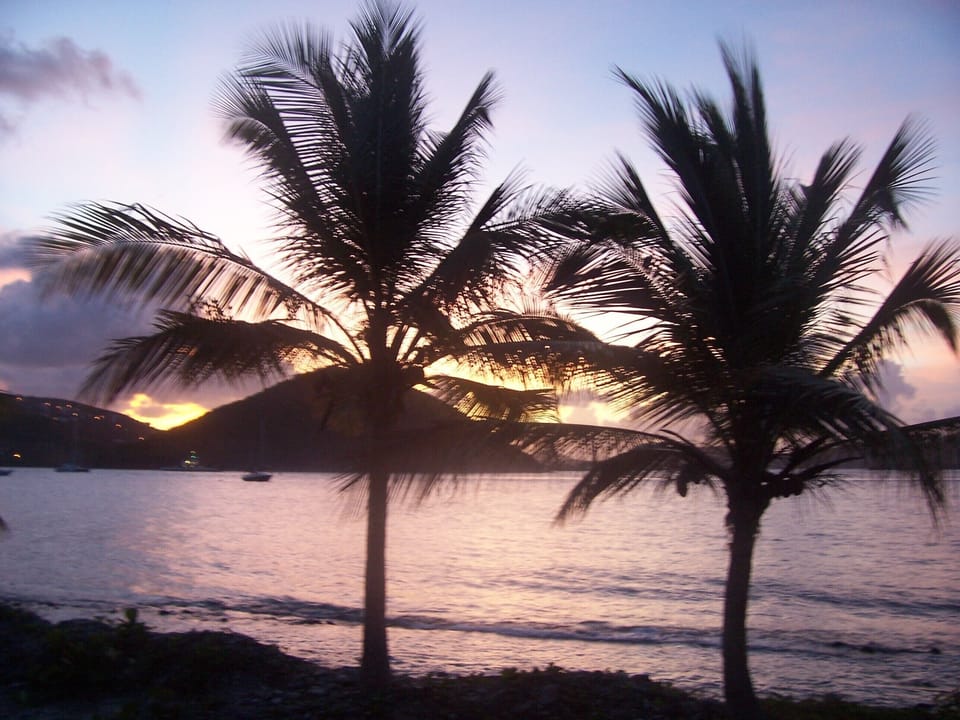 Sunset, another day ends in paradise.