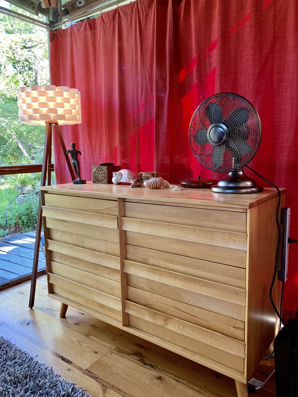 Guest bedroom dresser.