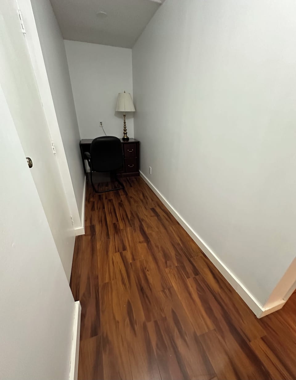Desk with chair