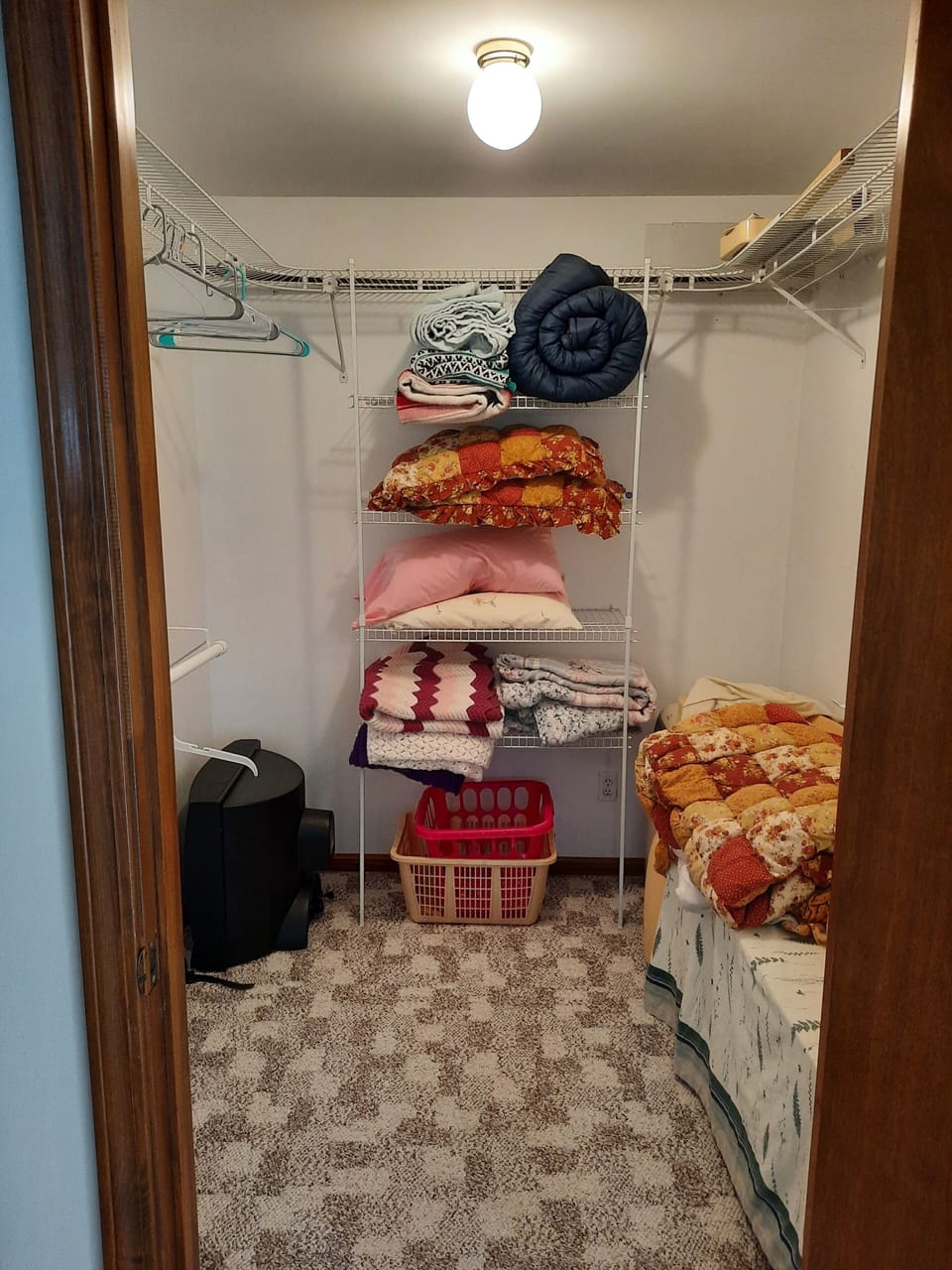 Upstairs Master Bedroom closet