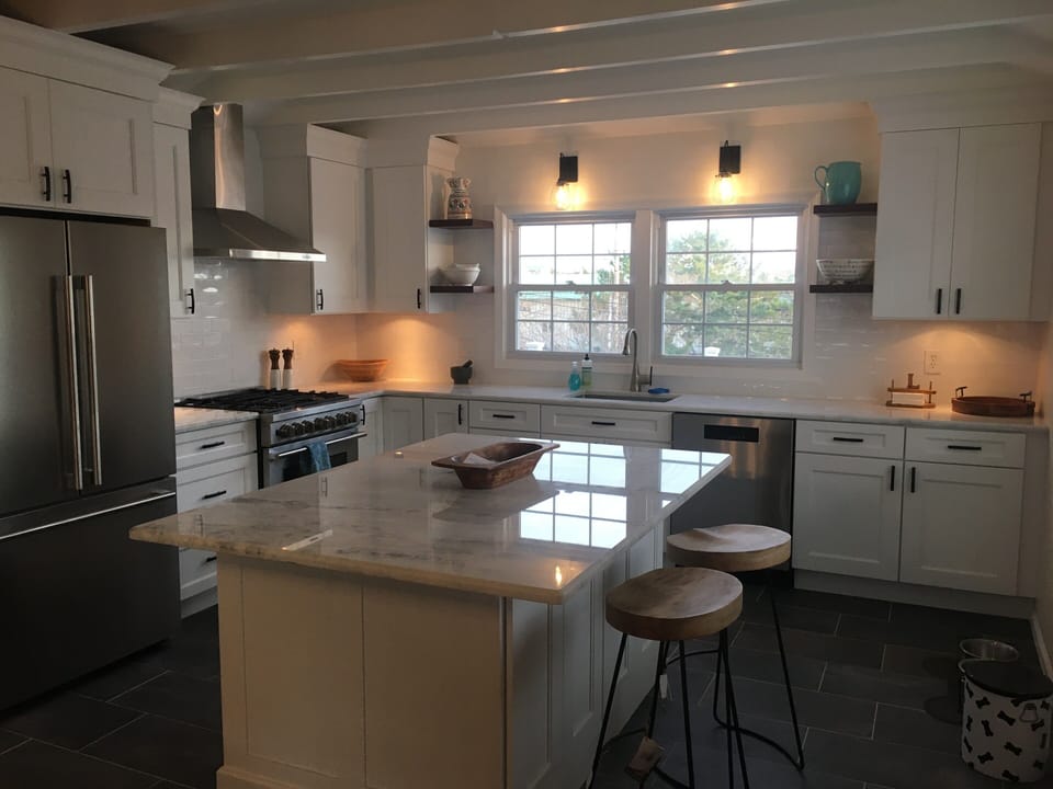 Brand new kitchen. All new appliances, island with seating for 5 people