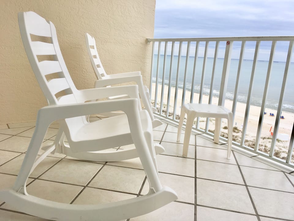 Rock your troubles away while you watch the dolphins play.