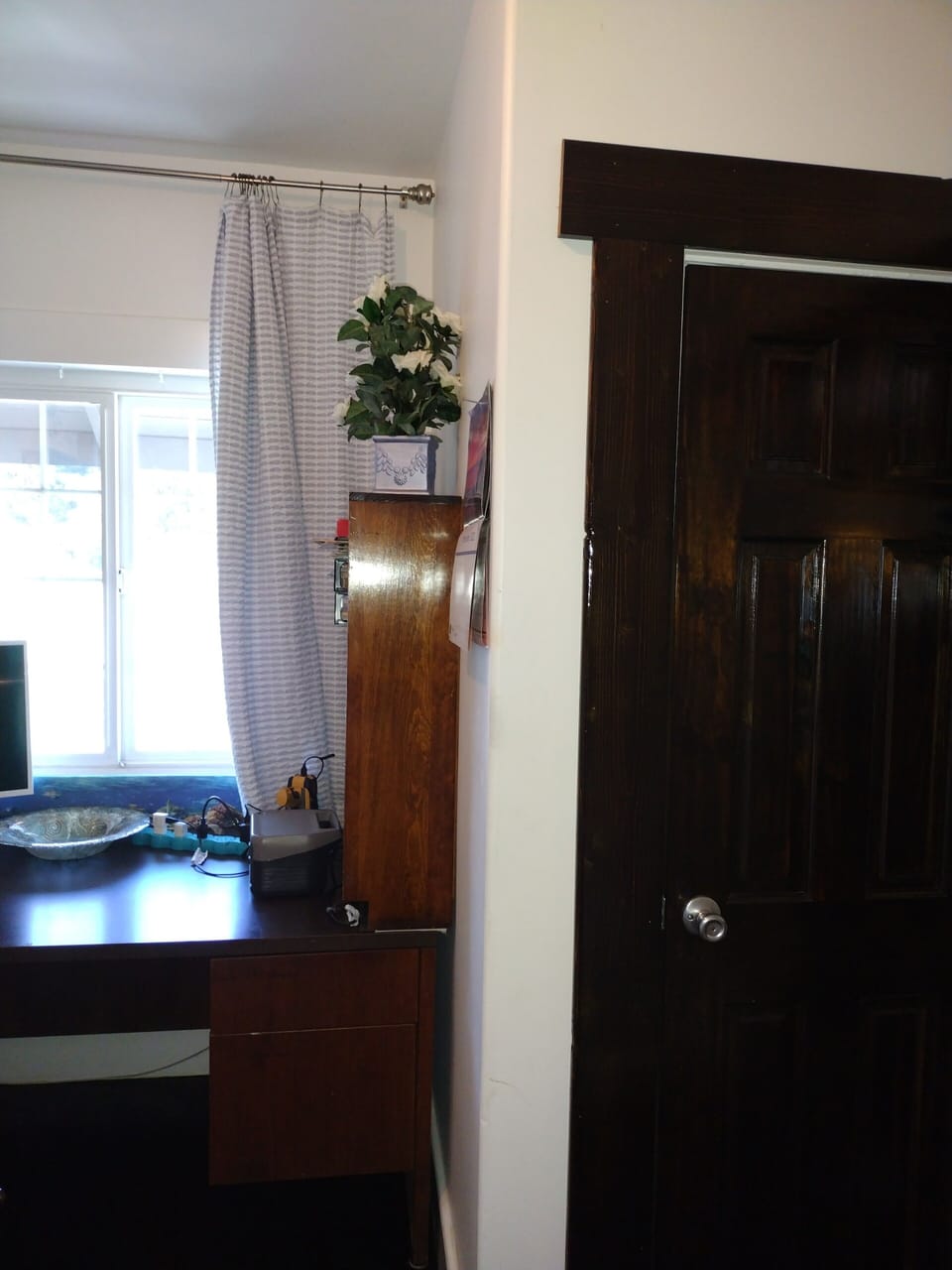2nd bathroom door.