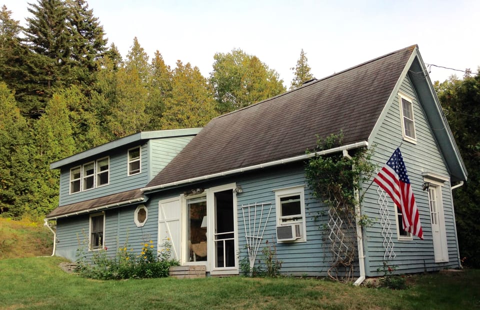 Franca's Cottage viewed from Route 102