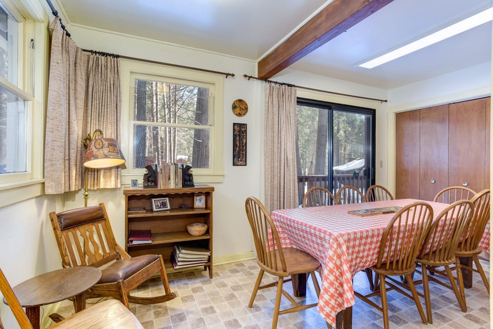 Dining area with Grandma's Corner