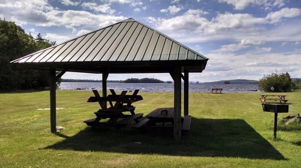 Private community beach