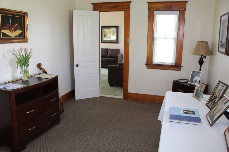 Main floor bedroom