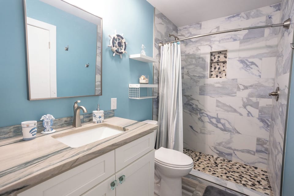 Shared bathroom