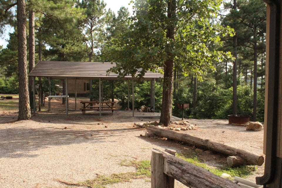 View of Cabin 2 from front of Cabin 1
