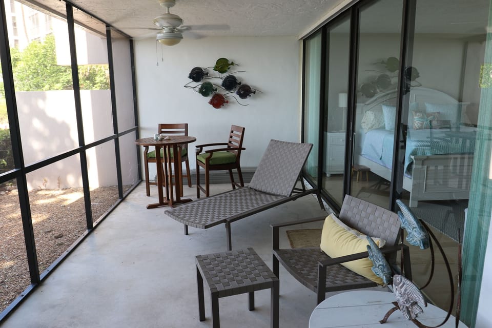 Screened in terrace