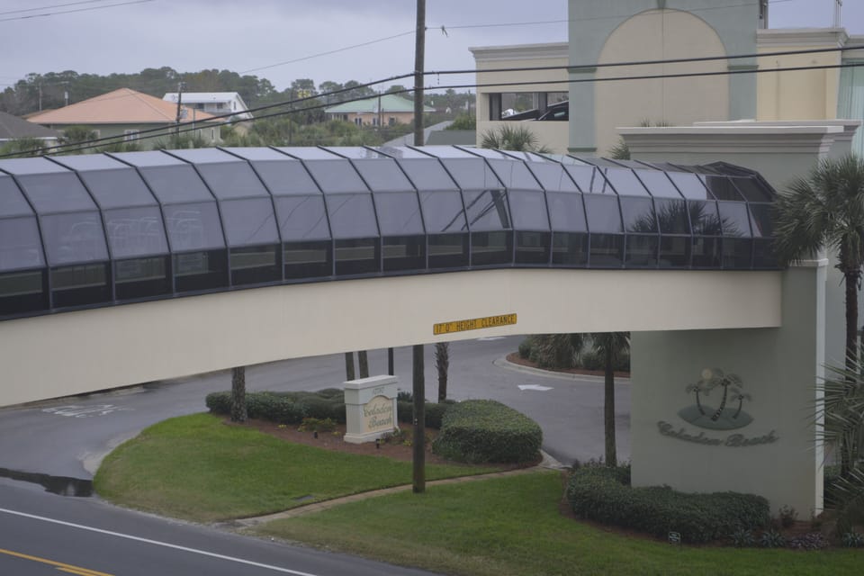 Walkover on the 2nd level of parking garage....