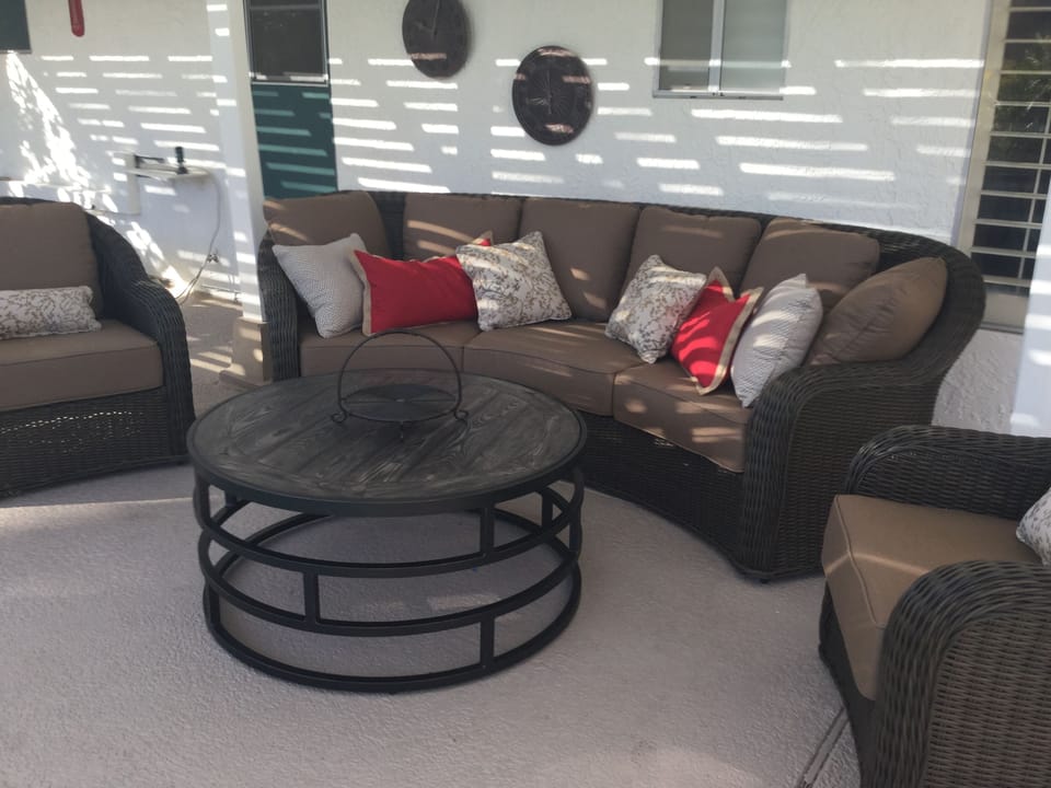 New Outdoor Sitting Area