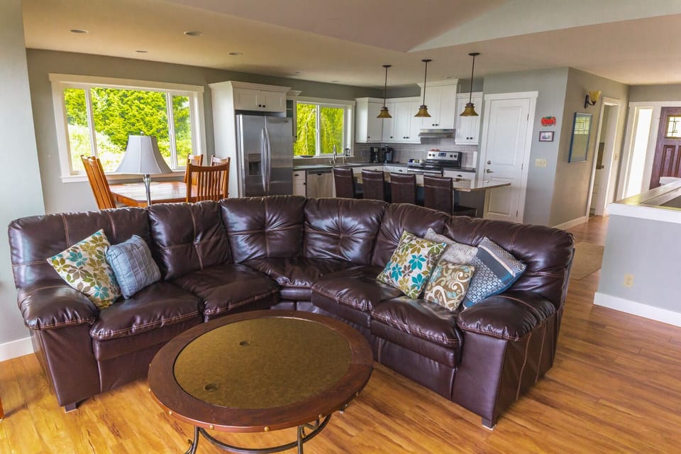 Living area on the main floor