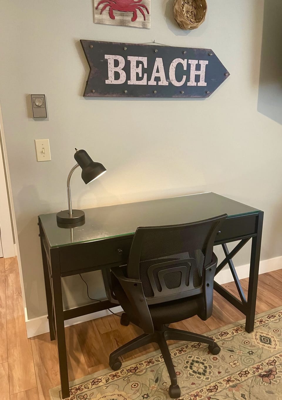 2nd work station downstairs.