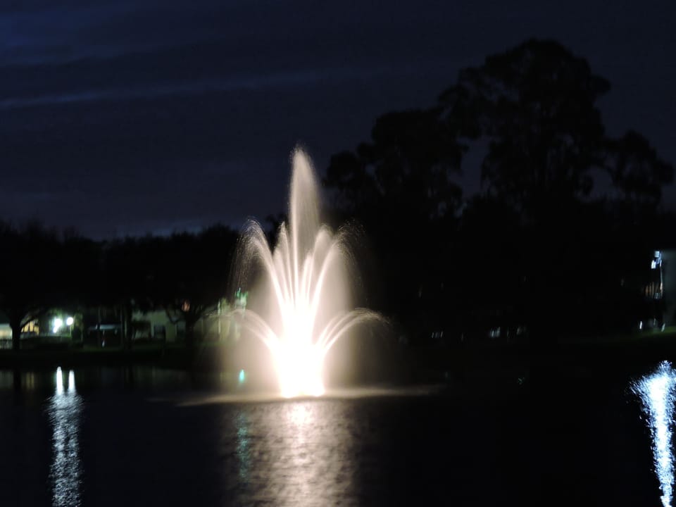 Fountain: Evening view