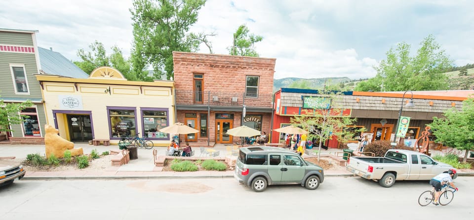 Our lovely town of Lyons, only a 3 minute walk to downtown