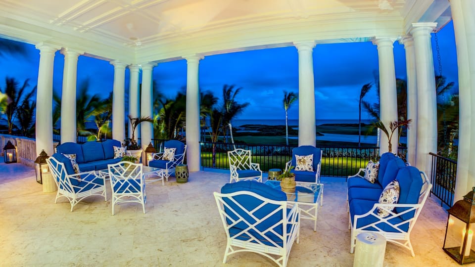 Upstairs terrace