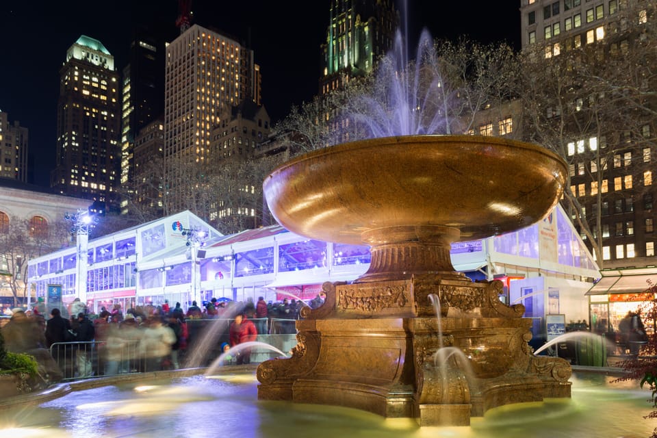 Sights of Manhattan, NY (Bryant Park) only a 30 minute ride away!