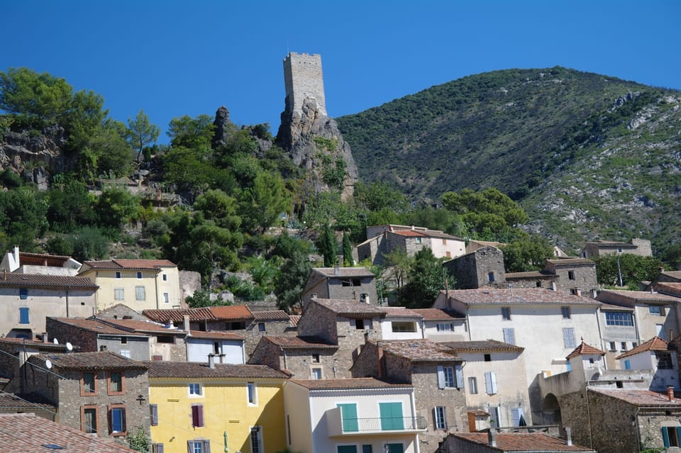 Roquebrun on the River Orb. 