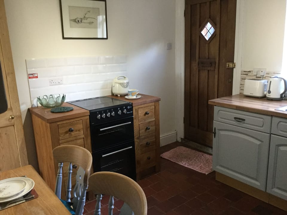 View of the Kitchen from the stairs