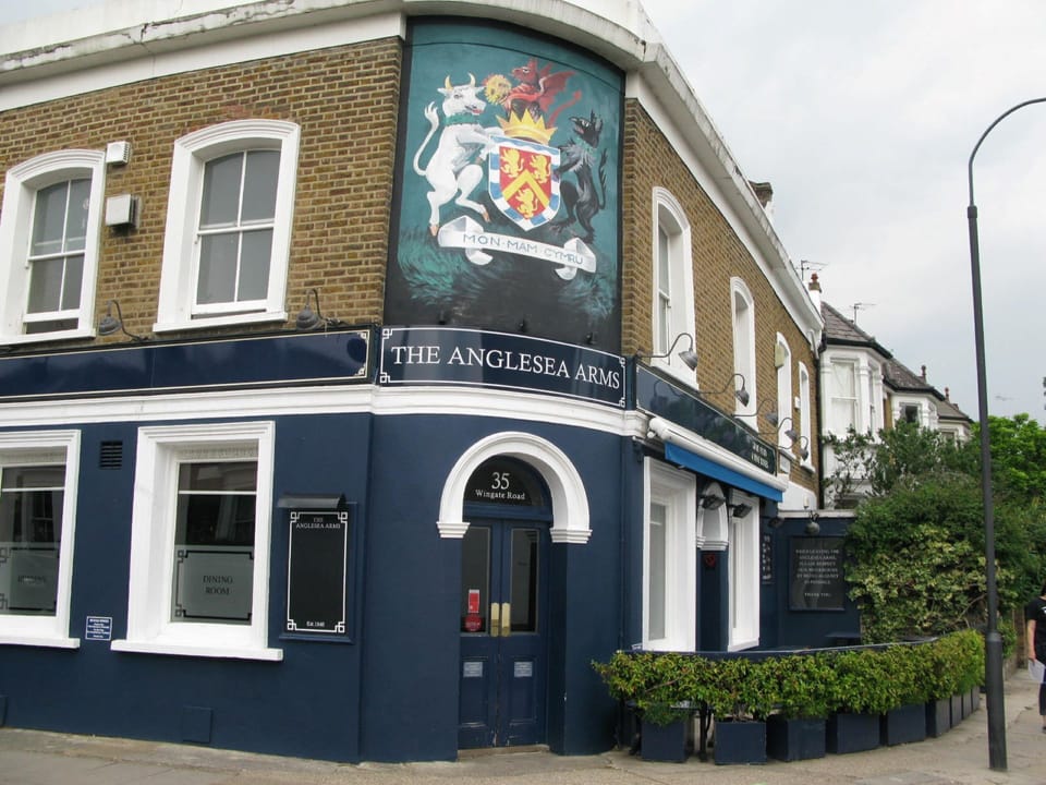 Local pub,The Anglesea Arms