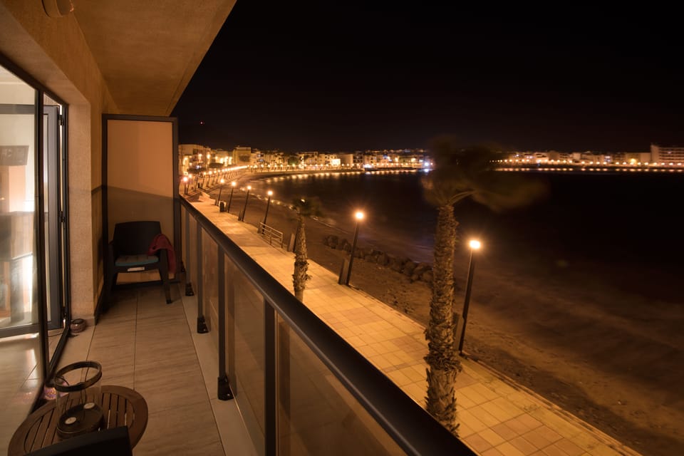 Beachfront Balcony