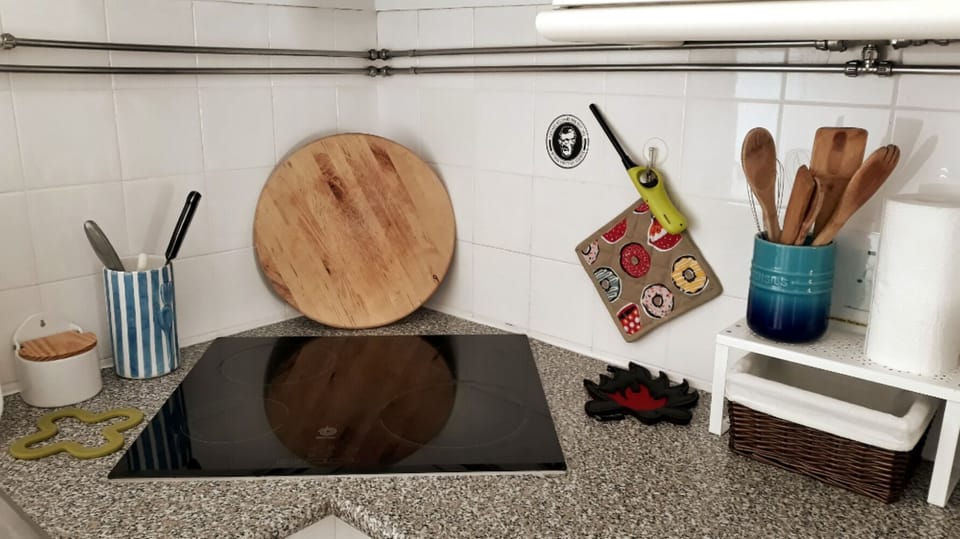 Electric stove.